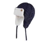 Fliegermütze Kinder Winddichte Trapper Mütze Kindermütze mit Ohrenklappen für 0-5 Jahre Jungen Mädchen Kuschelige Strickmütze Fliegermütze Winter Warme Gefüttert Russen Mütze Skifahren Outdoor