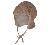 Sterntaler Jungen Teddy Fliegermütze, braun, 43