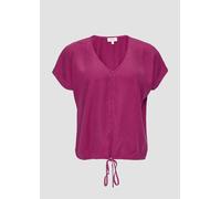 Fließende Bluse aus Lyocell mit Tunnelzug 36 Rosa 2152042.4482.36