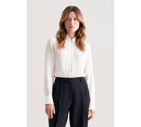 Fließende Hemdbluse aus Chiffon Weiß 34 (60.850717-0003-34)