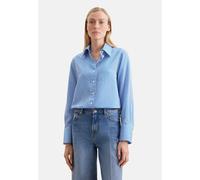 Fließende Hemdbluse aus Viskose Mix Blau 36 (60.852825-0016-36)