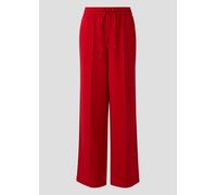 Fließende Hose mit geradem Bein und Elastikbund 44/REG rot 2172898.3384.44_REG