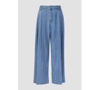 Fließende Jeans mit Nadelstreifen / Relaxed Fit / High Rise / Extra Wide Leg 44/30 blau 2168703.52Y3.44_30