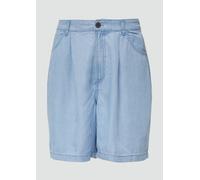 s.Oliver Fließende Relaxed-Fit-Shorts aus Lyocell mit Elastikbund