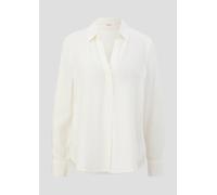 Fließende Viskosebluse 34 creme