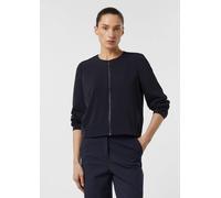 Comma Fließender Blouson mit Eingrifftaschen Blau Größe 42