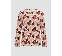 Fließendes Blusenshirt mit U-Boot-Ausschnitt 48 rot 2158702.33A2.48