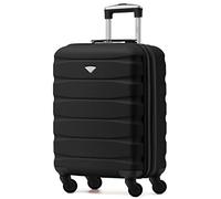 Flight Knight Leichte 4-Rad-ABS-Hartschalenkoffer Handgepack, zugelassen fur uber 35 Fluggesellschaften, einschließlich British Airways, easyJet und maximale Große fur Lufthansa 55 x 40 x 23 cm