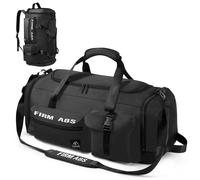 Flintronic 65L Trainingstasche mit großem Schuhfach & Nassfach, Rucksack-Funktion, mit Trolley-Ärmel, Sporttasche Schwimmtasche Fitnesstasche, Tasche für Reisen