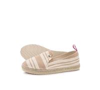 flip*flop Damen Espadrille Espadrille*Striped, Hellbeige/Beige, Größe 37 EU