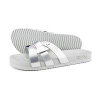 flip*flop Damen Hausschuh toscany, Silber, Größe 38 EU