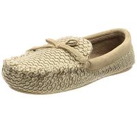 flip*flop Damen loaferknit 2 Hausschuh, Soft beige, 37 EU