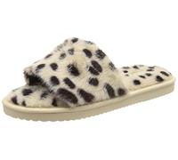 flip*flop Damen slidefur dots Hausschuh, Soft beige, 41 EU