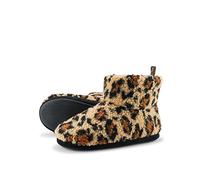 flip*flop Short*yeti Leo 2 Damen - Hausschuh Braun/Beige, Größe 39 EU