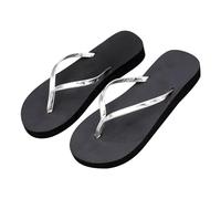 Flip Flops Damen Zehentrenner Sandalen Sale Aushöhlen Pantoletten Elegante Badelatschen Modische Flache Slip-On-Sandalen für den Sommer Freizeit Hausschuhe Indoor Outdoor Beach Pool Sandals