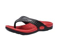 Flip Flops Herren 44 Rutschfest, Hausschuhe Herren Sommer Leicht Badelatschen Bequeme Slippers Zehentrenner Flipflop Flache Schlappen Slip On Strandpantoffeln Atmungsaktiv Badeschlappen Duschschuhe