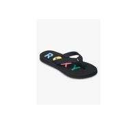 Sandale ROXY "Vista", Damen, Gr. 7(37), schwarz 1, Obermaterial:Obermaterial: 85% Eva/ 10% Synthetisches Pu/ 5% Textil Microfaser, Futter: 100% Eva, Laufsohle: 100% Tpr;, Schuhe Sandale (77636753-7) s