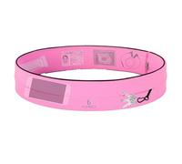 FlipBelt Klassischer Laufgürtel, Laufgürtel, Bauchtasche für Damen und Herren, USA Company, Girly Pop Pink, M, Laufgürtel
