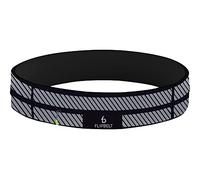 FlipBelt Reißverschluss, reflektierend, Schwarz, Größe XL