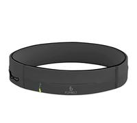 FlipBelt Zipper - Laufgürtel für Handy & kleines Zubehör - Sport-Bauchtasche für Damen und Herren - M - Anthrazit