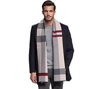FLOBBS Herren Schal Winter - Elegant Classic Plaid Warmer Weicher Winterschal für Männer - Komfortabel Casual Business Lange 180x30cm