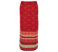 Flomax - Women's Strickrock Lang Hedda - Rock, Gr. XL, rot (Mohnrot/Himbeer)