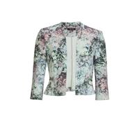 SWING - Floral bedruckter Scuba Blazer deep slate/multi - Gr. - 42