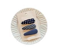 Floral Tuch Haarnadeln Frauen Mädchen Haar Clips Pins Barrettes Zubehör Haarspange Kopfschmuck Kopfbedeckungen(Blue)