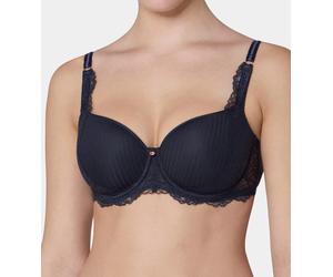 Florale by Triumph Peony Florale Bügel-BH mit Einlage BLACK - 85E