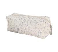 Florale Kosmetiktasche, Reise-Make-up-Pinselhalter, Make-up-Tasche, Kosmetiktaschen, süße Tasche - Kosmetik-Organizer, Aufbewahrungsorganisator, Kulturbeutel, Reisetasche für Frauen und Mädchen