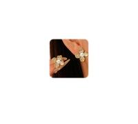 FloralGrace Blumen Ohrstecker Mit Perlen Und Sterling Silber Blumen Perlen Schmuck Für Frauen Frühlingsgeschenk Gold Ohrringe Damen Gold Statement Ohrringe Blumen Gold