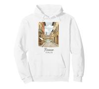 Florenz Stadt Illustration Italien Renaissance Art Pullover Hoodie