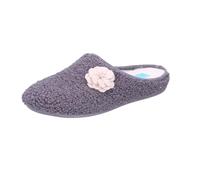 Florett Annelie Pantoffel Dunkelgrau grau Gr. 37