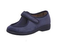 Florett Heimklettslipper für Damen, blau, Größe 39 EU