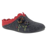 Florett/ Varomed Nelly Pantoffel Schwarz - Gr. - 41