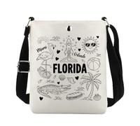 Florida Crossbody Bag Welcome to Florida Gift Miami Orlando Beach Vacation Merch