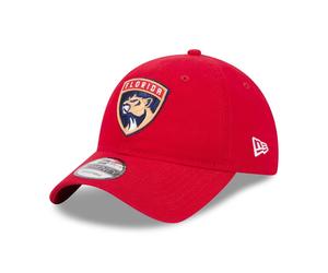 Florida Panthers New Era 9FORTY Adjustable Snapback NHL Cap Rot - ONE SIZE