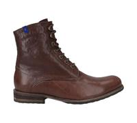 Floris van Bommel Schnürboots Herren Glattleder braun, 42.5 (8.5)