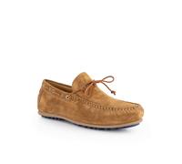 Floris van Bommel Bootsschuhe Herren Veloursleder cognac, 45 (10.5)
