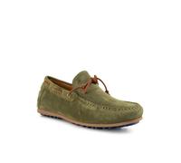 Floris van Bommel Bootsschuhe Herren Veloursleder grün, 42.5 (8.5)