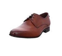 Van Bommel Low-Top Sneaker - Schnürschuhe aus glattem Leder - Gr. 80 - in Braun - für Damen