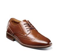 Florsheim Rucci JR Wingtip Oxford für Jungen, Little Kid & Big Kid, Cognac, 36 EU
