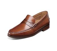 Florsheim Herren Brisbane Flex Moc Toe Penny Loafer Slipper, Cognac Multi, 48.5 EU
