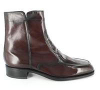 Florsheim Herren Essex Moc Toe Zipper Boot Stiefelette, Cherry, 46 EU