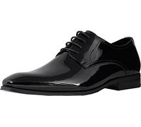 Florsheim Herren Tux Plain Toe Smoking Formal Oxford, Schwarz (schwarzer Lack), 43 EU