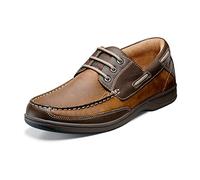 Florsheim Men's, Lakeside Oxford Boat Shoe, Stein, 12 Wide