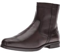Florsheim Men's Midtown Plain Toe Zip Boot,Brown Smooth Leather,US 11 D