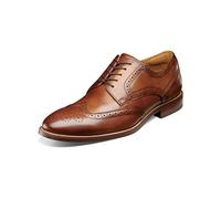 Florsheim Men's Rubano Wingtip Oxford, Cognac, 46 EU