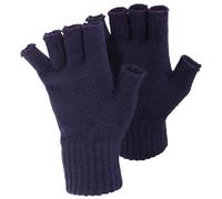 FLOSO Damen Handschuhe, fingerlos (Marineblau) Einheitsgröße