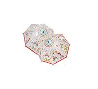 Floss & Rock Rainbow Fairy Regenschirm, transparent, Farbwechsel, 60 cm, mehrfarbig, Einheitsgröße, Traditionell